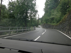 Swiss mountain road