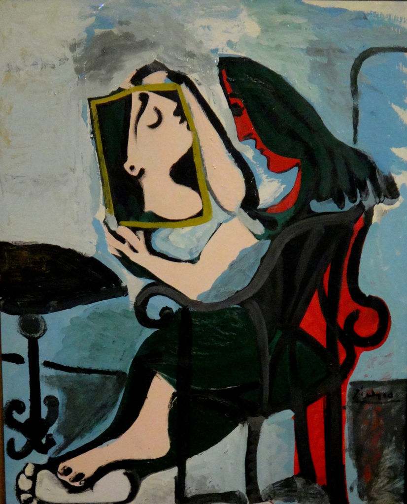 Aix-en-Provence Chapell Granet Femme au Miroir 1959 by Pablo Picasso DSC02601