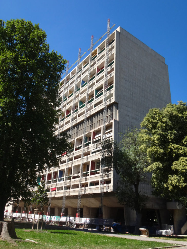 Unite d'Habitation Le Corbusier. Marseille, France
