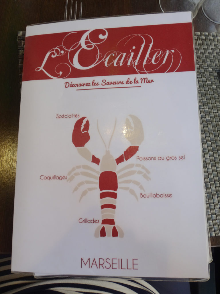 L'Ecailler Restaurant in Marseille, France