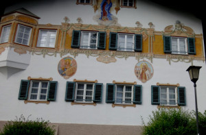 Oberammergau Lüftlmalerei