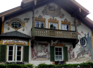 Oberammergau Lüftlmalerei