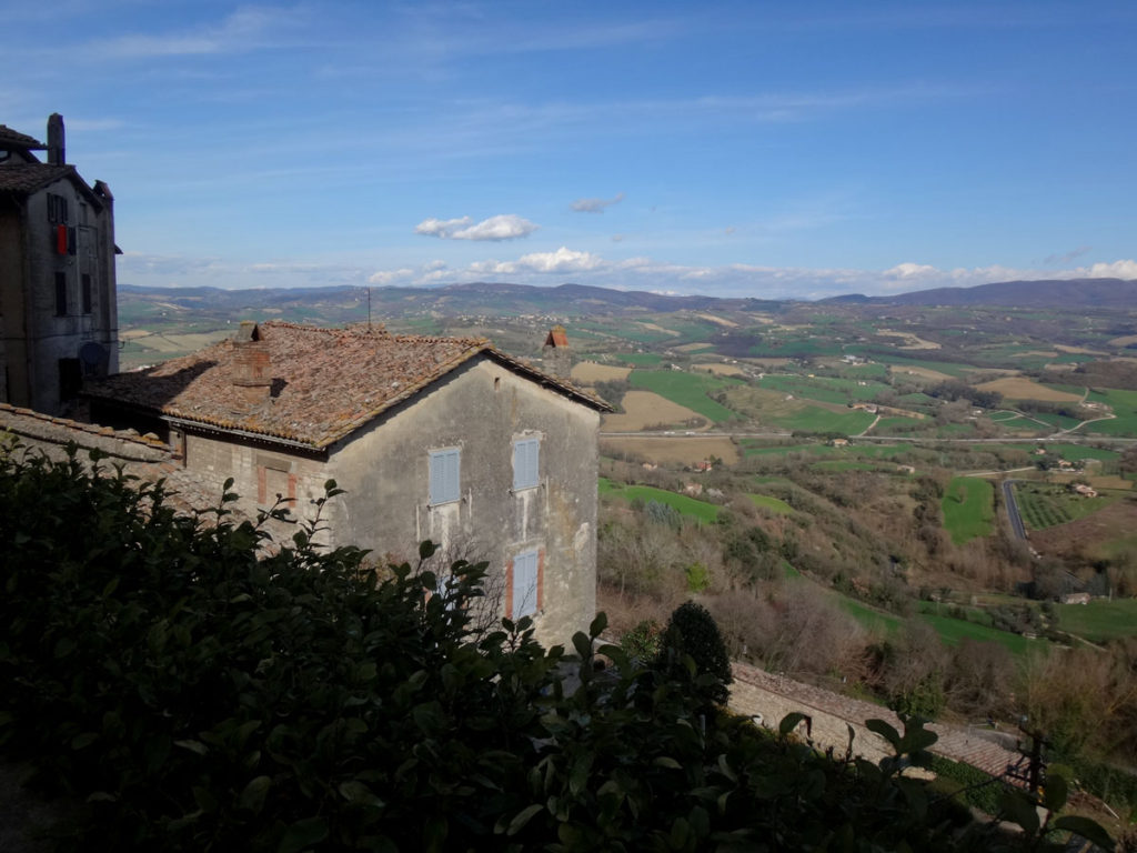 Hilltop view from Todi, Italy 2016.