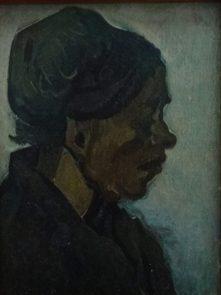 Kroller-Muller Van Gogh Head of a Woman 1885 DSC00867