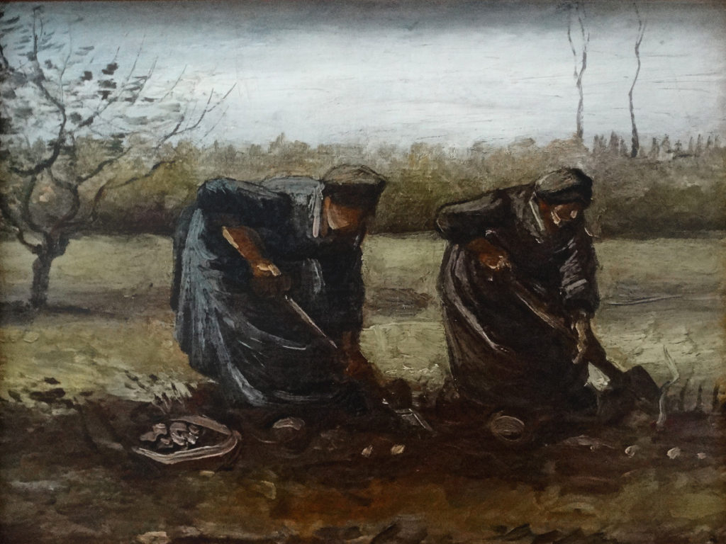 Kroller-Muller Van Gogh Peasant Women Digging up Potatoes 1885 DSC00865