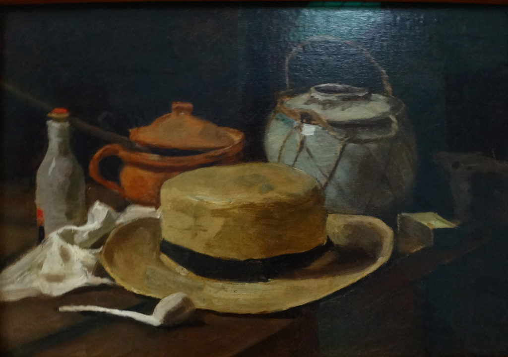 Kroller-Muller Van Gogh Still Life with Straw Hat 1881 DSC00860