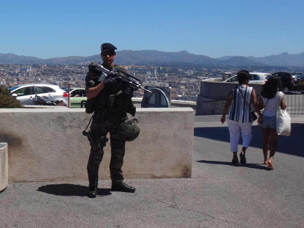 Basilique Notre-Dame-de la Garde in Marseille, France